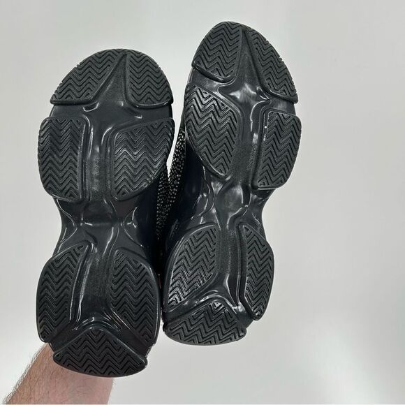 Juicy Couture Forever 21 Rhinestone Black Sneakers NWT Size 7 - Picture 9 of 9